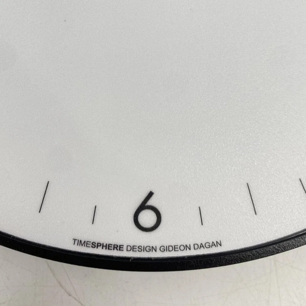 MOMA Gideon Dagan Modern Design Timesphere Wall Clock Made in USA 9.5in MCM